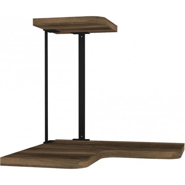 Agora Wandregal - Nussbaum/schwarz