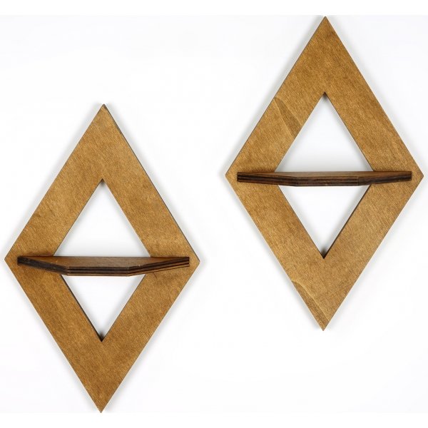 Rafa Wandregal 260 Walnuss