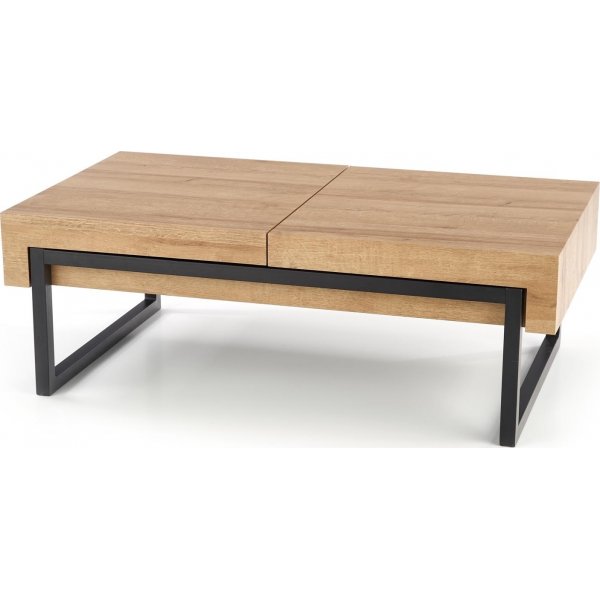 Ready Couchtisch 110 x 60 cm - Eiche/schwarz