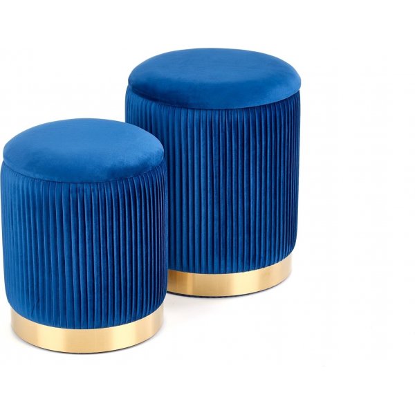 Meddick Hocker - Blau Meddick Hocker - Blau