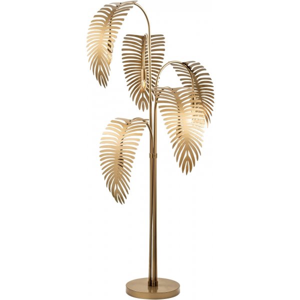 Palmen-Stehlampe - Gold