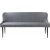 Aman 2,5-Sitzer-Sofa aus grauem PU