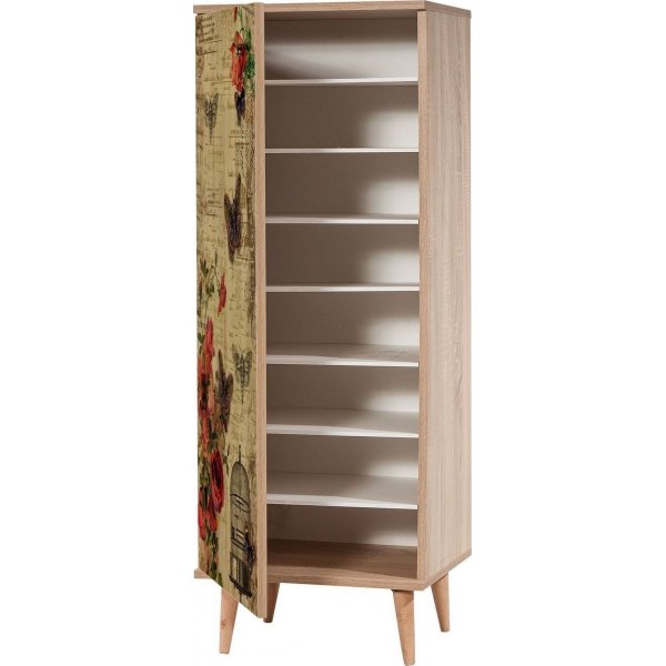 Filinta Schuhschrank Schmetterling - Sonoma Eiche Filinta Schuhschrank Schmetterling - Sonoma Eiche