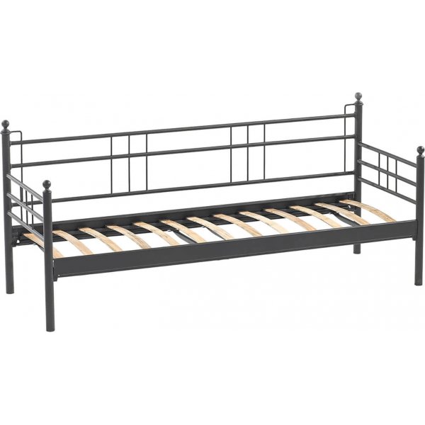 Manyas 3-Sitzer Outdoor-Sofa - Schwarz/Grn + Fleckentferner fr Mbel