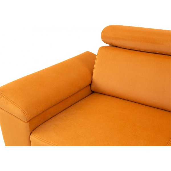 Santi Schlafsofa rechts - Orange