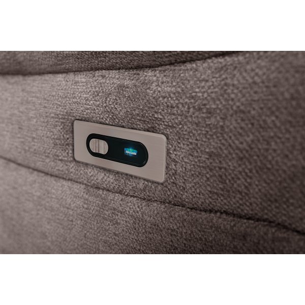 Freddy 3-Sitzer-Liegesofa elektrisch - Mole