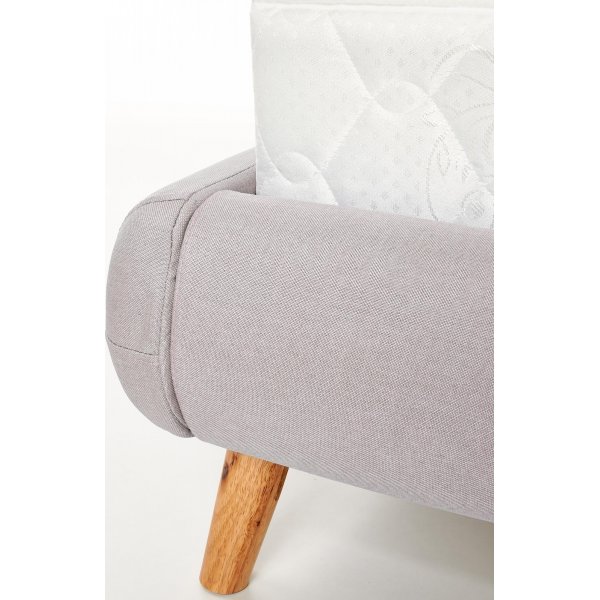 Bernard graues Bettgestell 160x200 cm Bernard graues Bettgestell 160x200 cm