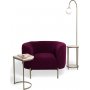 Makronensessel - Fuchsia