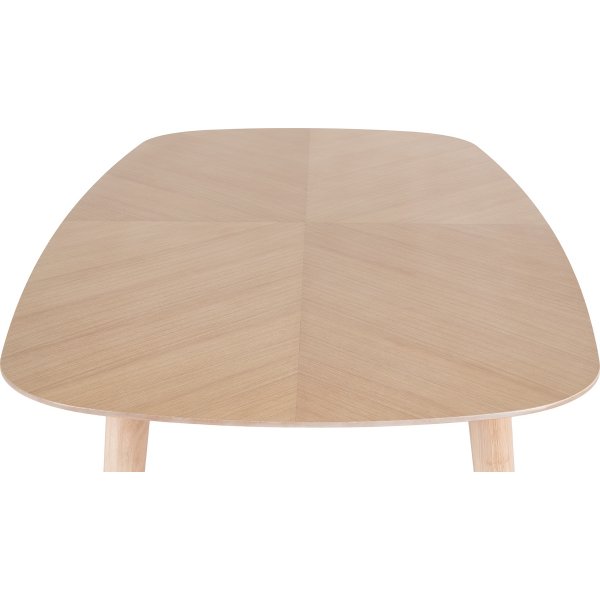 Carmona Esstisch 200 x 100 cm - Eiche weiß geölt Carmona Esstisch 200 x 100 cm - Eiche weiß geölt