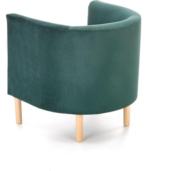 Seal Sessel - Grüner Samt + Möbelreinigung Seal Sessel - Grüner Samt + Möbelreinigung