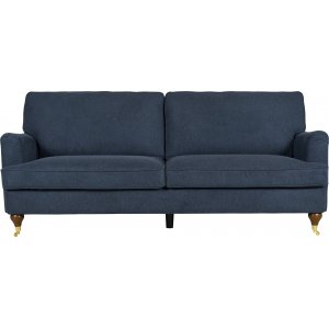 Howard London Premium 3-Sitzer Sofa Modell gerade - Blau