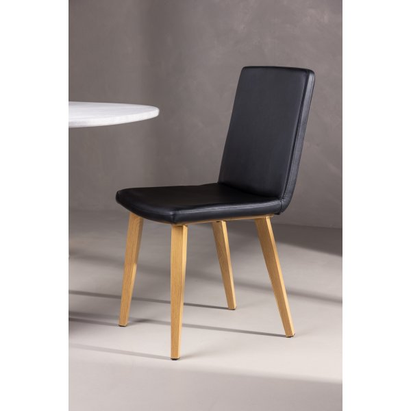 Today Esszimmerstuhl - Schwarzes PU