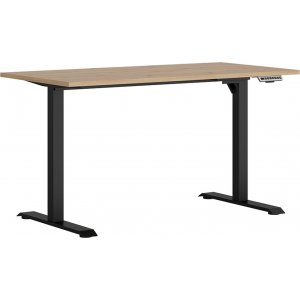 Raumverstellbarer Schreibtisch 140 x 70 cm - Eiche