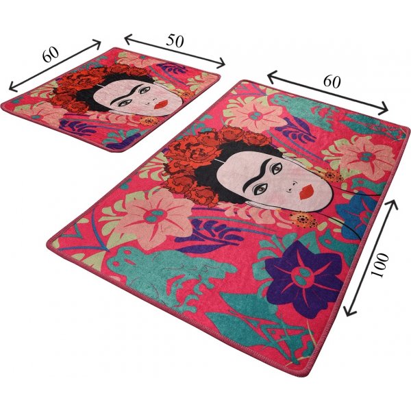 Badvorleger Frida - Pink Badvorleger Frida - Pink