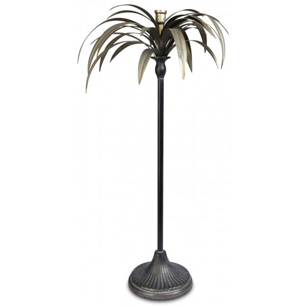 Leuchter Palmblatt H71cm - Vintage