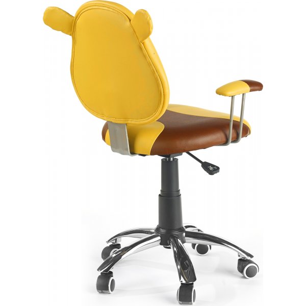 Dreifach-Brostuhl - Gelb