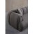 Puffy 3-Sitzer-Sofa - Anthrazit