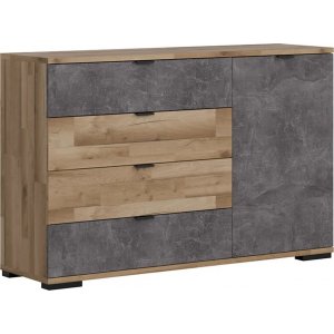 Arica Sideboard - Eiche/grau