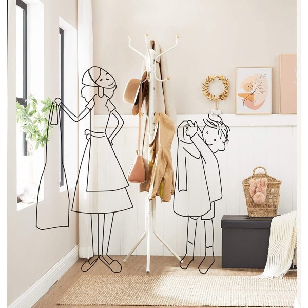 Ellinore Kleiderbgel - Wei