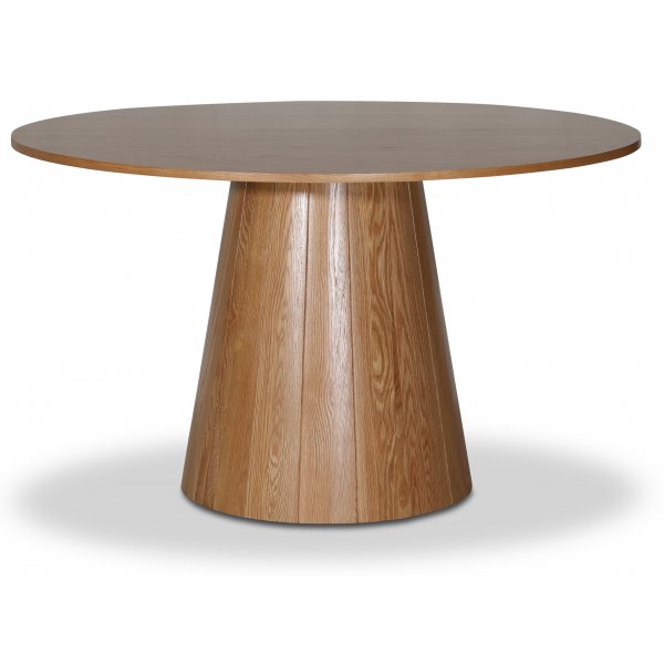 Cone runder Esstisch Ø130 cm - Eiche