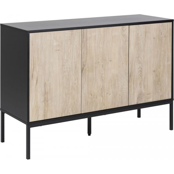 Seaford Sideboard - Schwarz/Wei pigmentierte Eiche