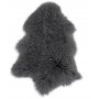 Mongolisches Lammfell - Grau - 50x90