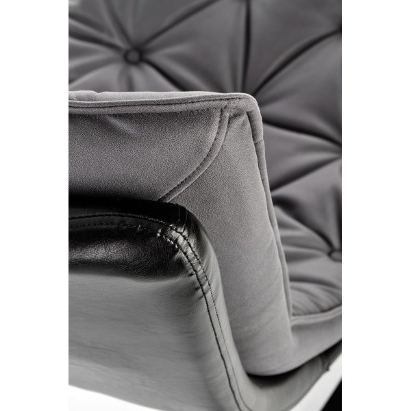 Prisma Schaukelstuhl - Grau