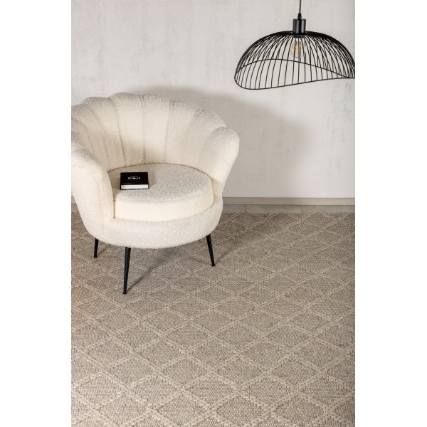 Wollteppich Cirrus - Beige Wollteppich Cirrus - Beige