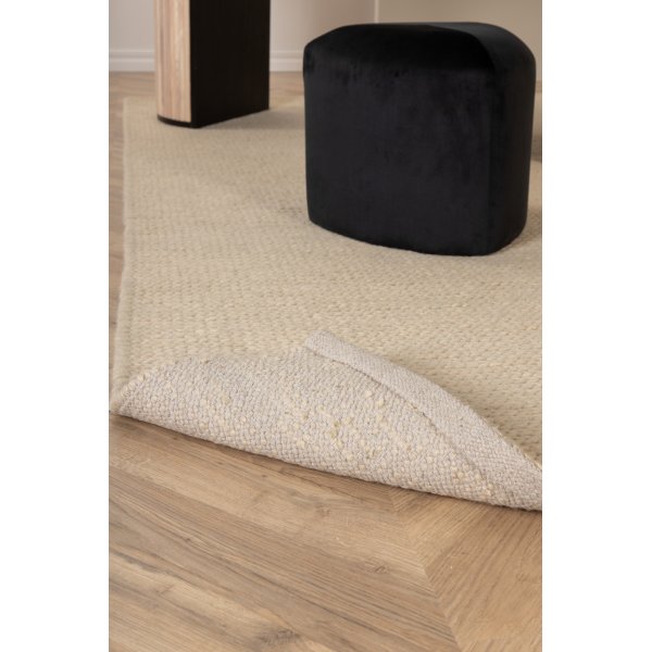 Wollteppich Hilding - Cremeweiß Wollteppich Hilding - Cremeweiß