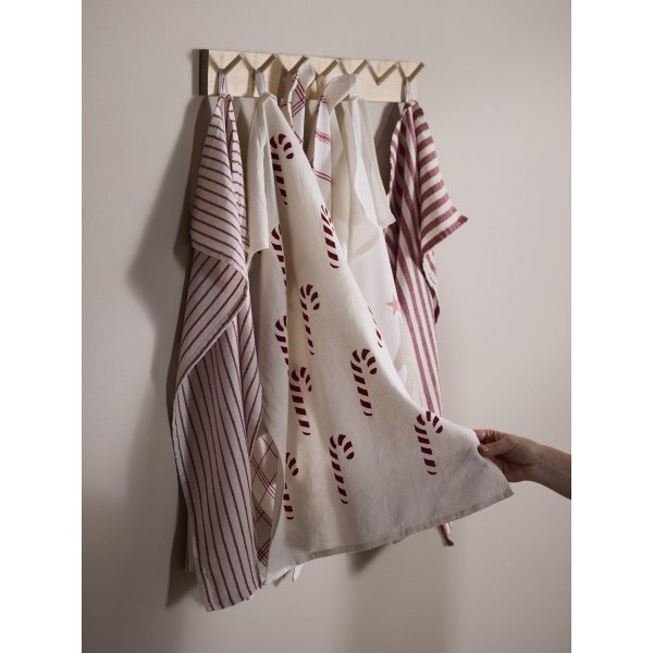 Gaby Küchenhandtuch 3er-Pack 3 x 47 x 70 cm - Rot Gaby Küchenhandtuch 3er-Pack 3 x 47 x 70 cm - Rot