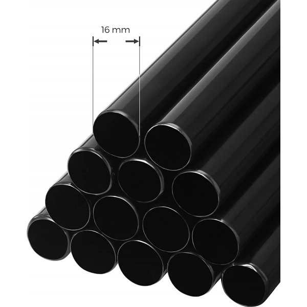 Kleiderschrank Katerina 88 x 168 cm - Schwarz Kleiderschrank Katerina 88 x 168 cm - Schwarz