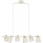 Frapino Deckenleuchte - Wei/Messing matt