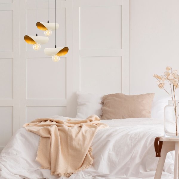 Sivani Deckenleuchte 964 - Wei�/Gold