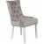 Tuva Decotique Stuhl (Handgriff an der Rckenlehne) - Beige Samt + Mbelpflegeset fr Textilien