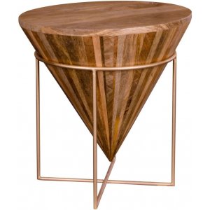 Hapur Couchtisch 45 x 45 cm - Mangoholz