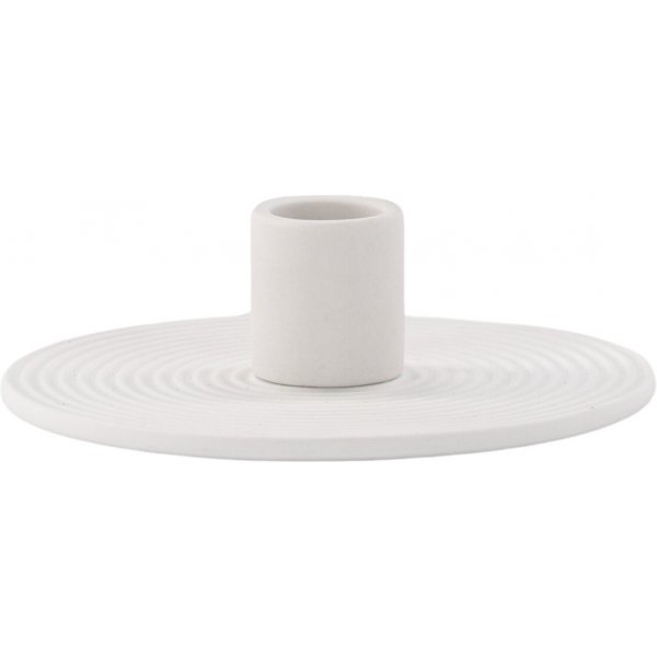 Durchmesser Kerzenständer 12 x 4 cm - Weiß Durchmesser Kerzenständer 12 x 4 cm - Weiß