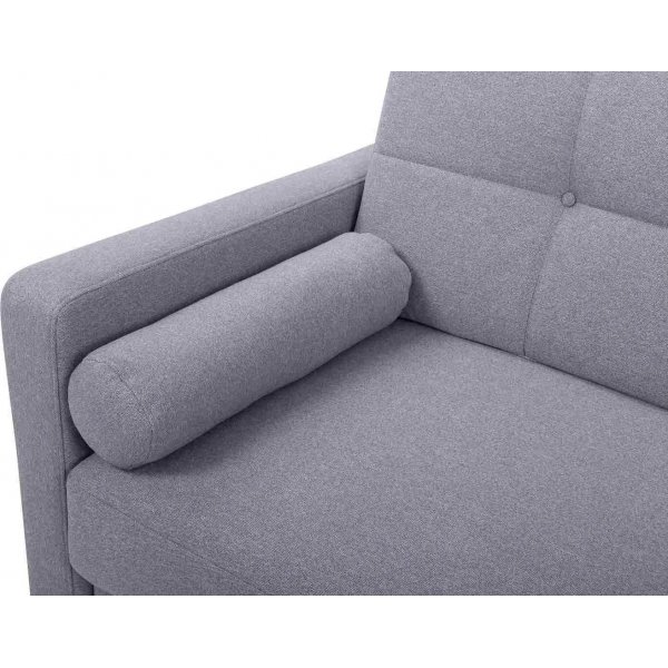 Noret 3-Sitzer Schlafsofa - Grau