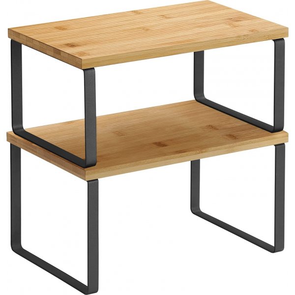 Spezia Gewrzregal, 2 Stck - Beige/Schwarz