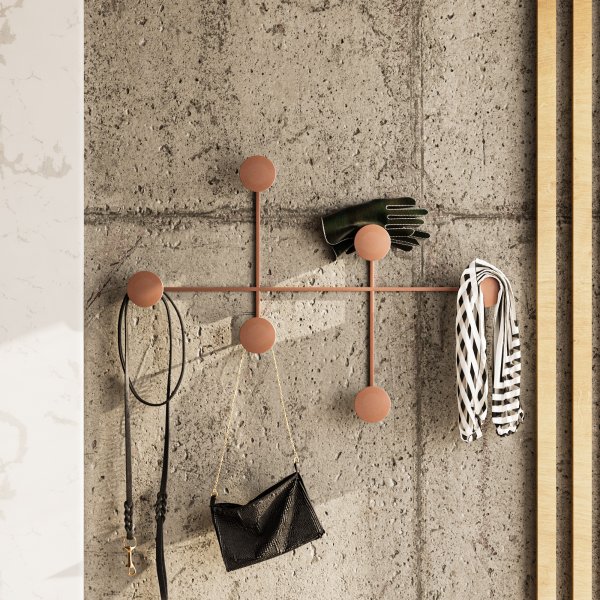 Damen-Kleiderbügel - Kupfer Damen-Kleiderbügel - Kupfer