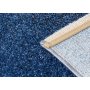 Maschinengewebter Teppich Serena - Blau