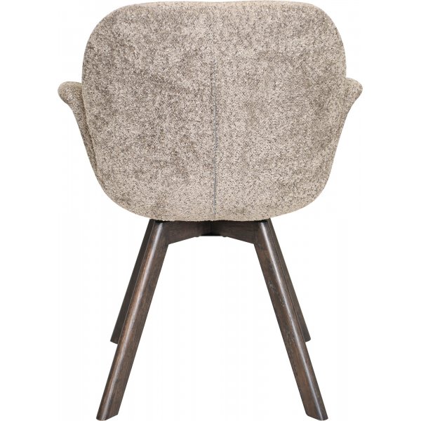 Bjerke Esszimmerstuhl - Maulwurf/Braun