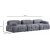 Petite 3-Sitzer-Sofa - Grau