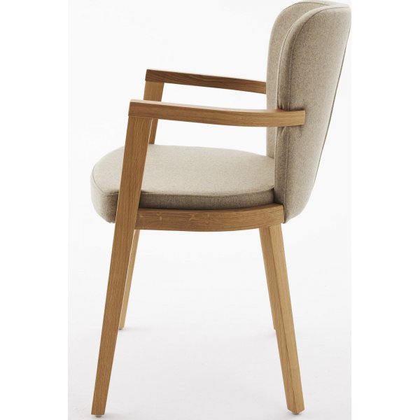 Stuhl mit Lavagestell - Optionale Farbe des Gestells und der Polsterung Stuhl mit Lavagestell - Optionale Farbe des Gestells und der Polsterung