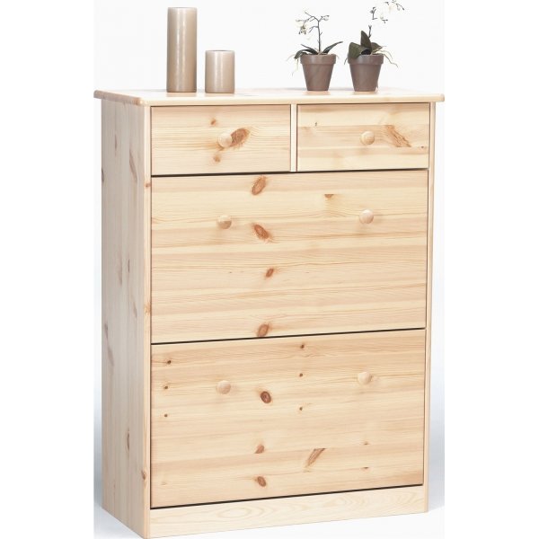 Mario Schuhschrank - Lackierte Kiefer Mario Schuhschrank - Lackierte Kiefer