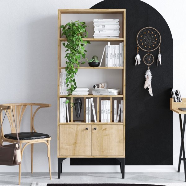 Pollux Bcherregal - Saphir-Eiche