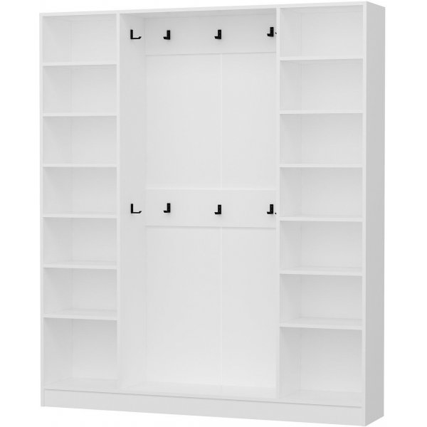 Armadio Flurmöbel 180 x 35 x 210 cm - Weiß Armadio Flurmöbel 180 x 35 x 210 cm - Weiß