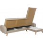 Kronos 2 Schlafsofa Creme