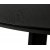 Heby runder Esstisch aus schwarz gebeizter Esche 120 cm + Mbelpflegeset fr Textilien