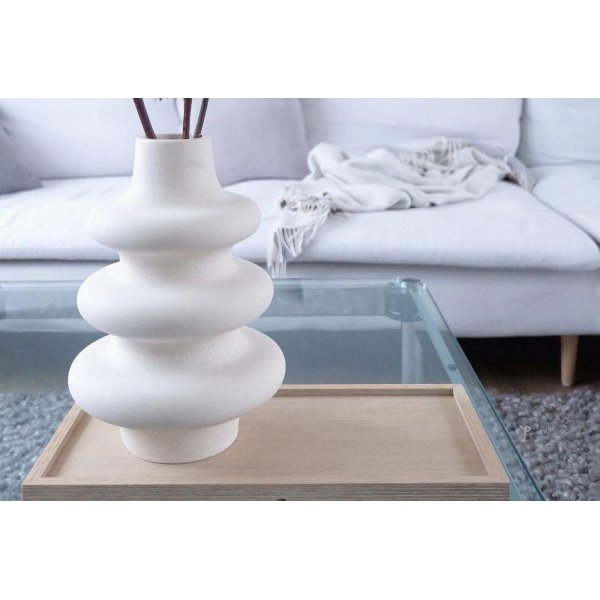 Damas Vase - Weiß Damas Vase - Weiß