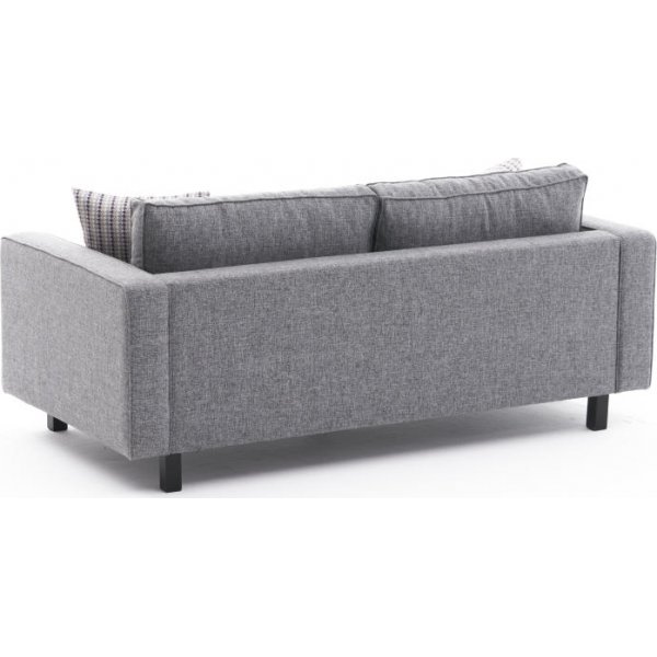 Kale 2-Sitzer-Sofa - Graues Leinen